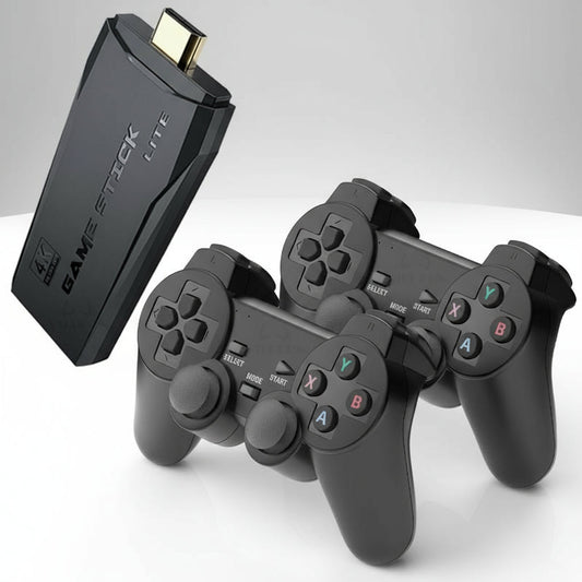 Retro Game Console with 20,000+ Classic Games – 4K HD Graphics, Plug and Play, Wireless Controllers 0