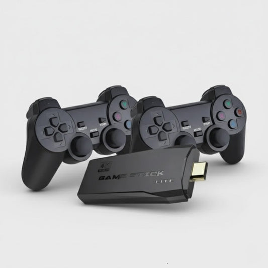 Retro Game Console with 20,000+ Classic Games – 4K HD Graphics, Plug and Play, Wireless Controllers 1