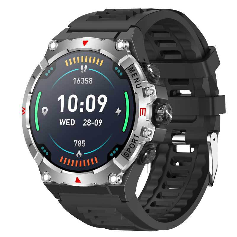 Rugged Smart Watch Fitness Tracker with 1.39 Inch HD Display and 110+ Sport Modes for Active Lifestyles 0