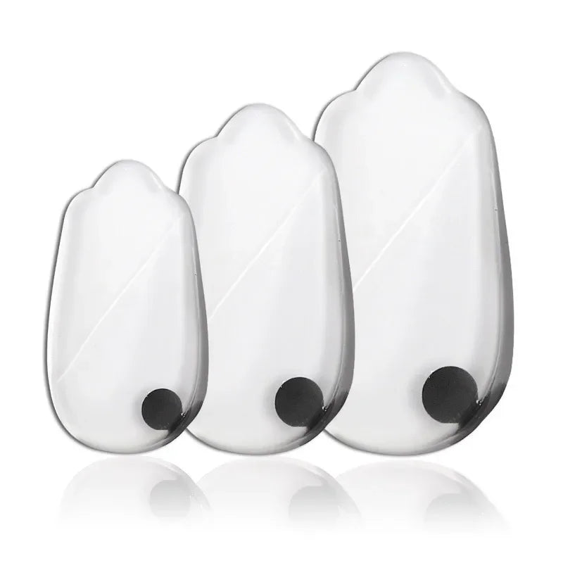 TRUZENIC Silicone Gel Heel Pads – Foot Inserts for Comfort and Support