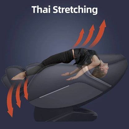 Smart Ergonomic Full Body Massage Chair with 6 Massage Modes and Heating Options 5