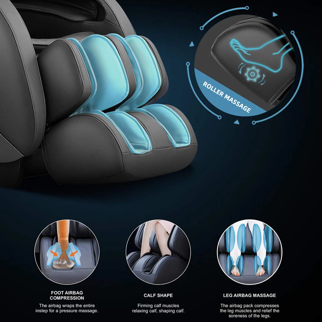 Smart Ergonomic Full Body Massage Chair with 6 Massage Modes and Heating Options 6