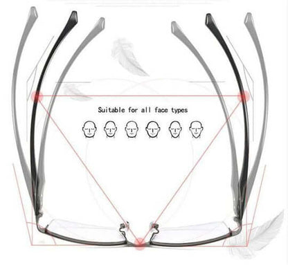 Smart Progressive Reading Glasses with Multi-Zone Lenses – Lightweight Anti-Glare Design for Clear Vision 7