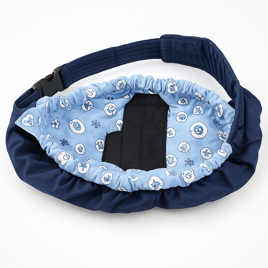 Soft Cotton Baby Sling Wrap Carrier for Newborns – Adjustable and Ergonomic Design 0