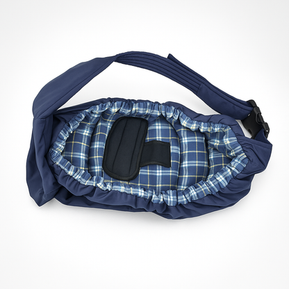 Soft Cotton Baby Sling Wrap Carrier for Newborns – Adjustable and Ergonomic Design 5