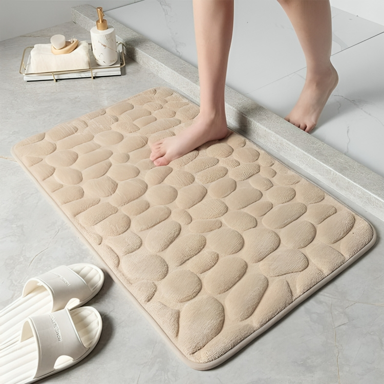 Soft Non-Slip Bath Mat with Quick-Dry Fabric – Comfortable Bathroom Rug 2