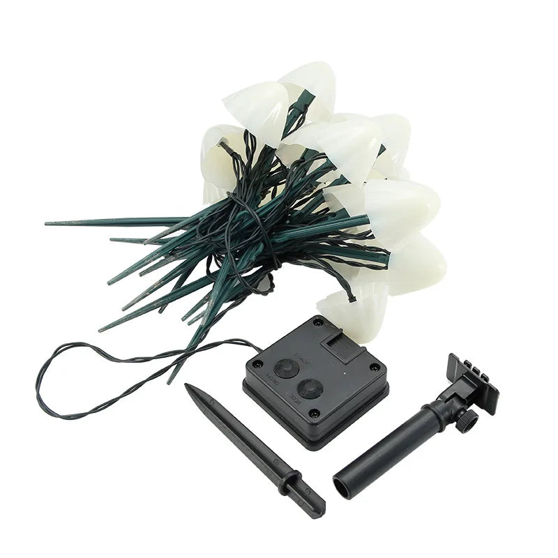 Solar Garden String Lights – Weatherproof LED Outdoor Lights for Garden, Patio, and Events – Eco-Friendly and Easy to Install 0