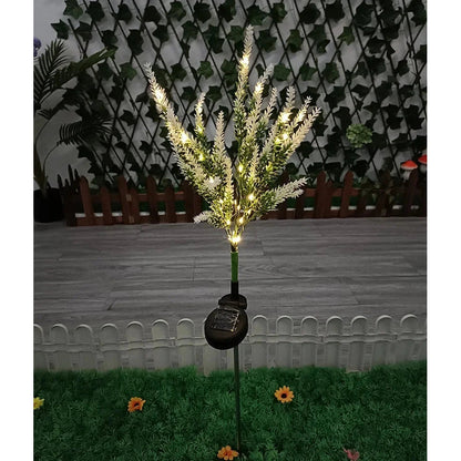 Solar LED Garden Flower Lights - Waterproof Lavender Design for Outdoor Décor 8