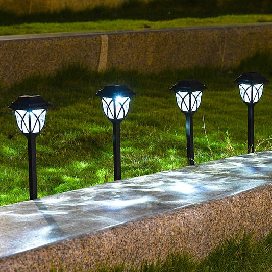 Solar LED Garden Path Lights – Automatic Waterproof Outdoor Lights for Garden and Pathway Illumination 1
