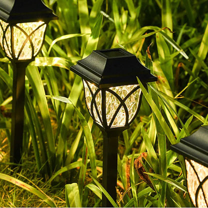 Solar LED Garden Path Lights – Automatic Waterproof Outdoor Lights for Garden and Pathway Illumination 2