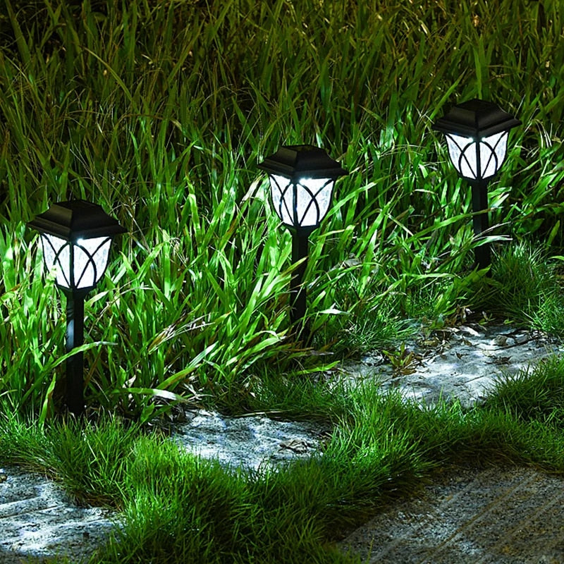 Solar LED Garden Path Lights – Automatic Waterproof Outdoor Lights for Garden and Pathway Illumination 3