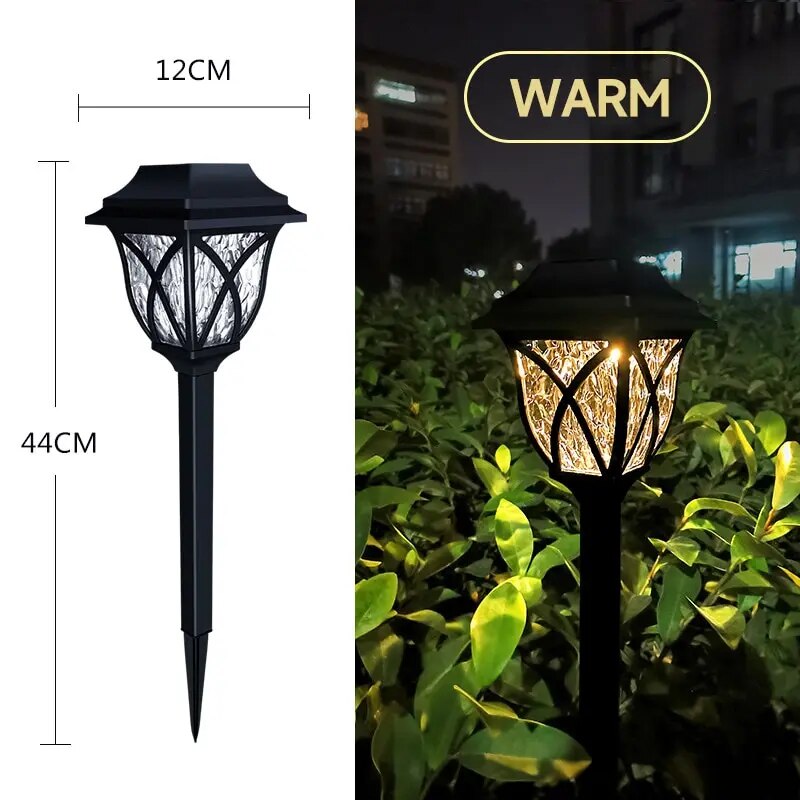 Solar LED Garden Path Lights – Automatic Waterproof Outdoor Lights for Garden and Pathway Illumination 4