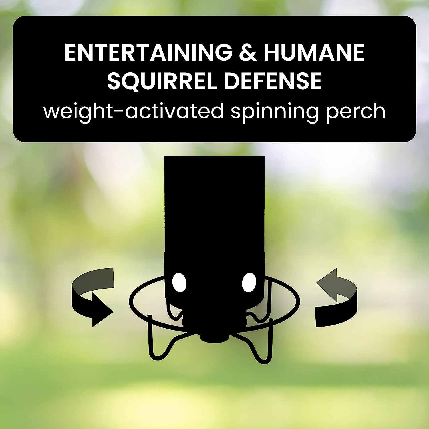 Squirrel-Proof Bird Feeder – Durable Metal Hanging Feeder with Four Ports for Multiple Birds, Weather-Resistant Design 5