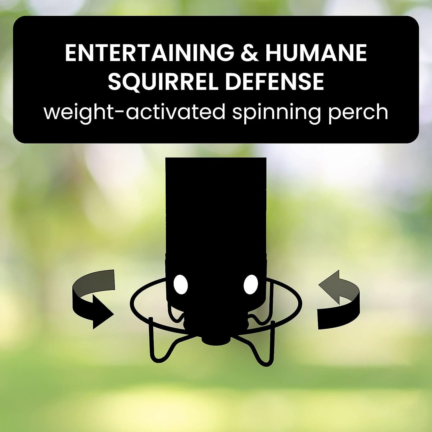 Squirrel-Proof Bird Feeder – Durable Metal Hanging Feeder with Four Ports for Multiple Birds, Weather-Resistant Design 7