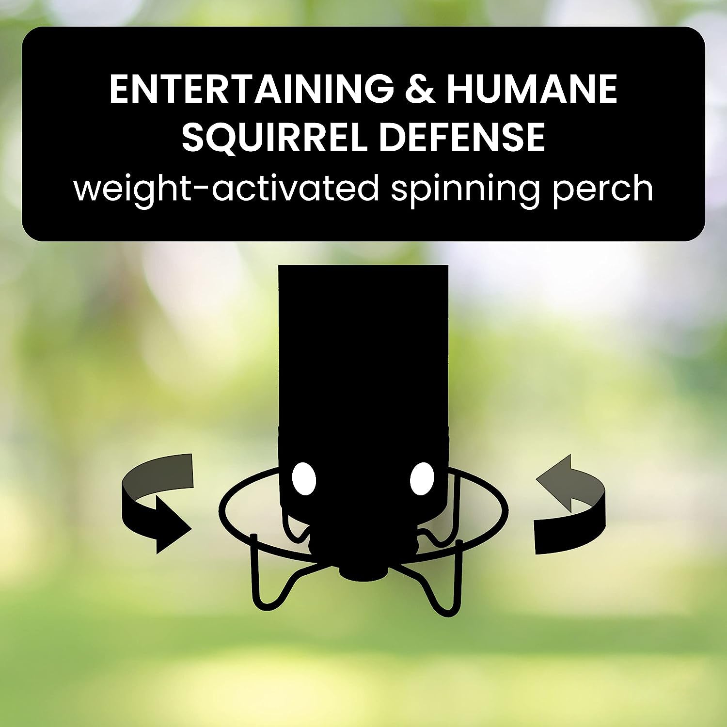 Squirrel-Proof Bird Feeder – Durable Metal Hanging Feeder with Four Ports for Multiple Birds, Weather-Resistant Design 7