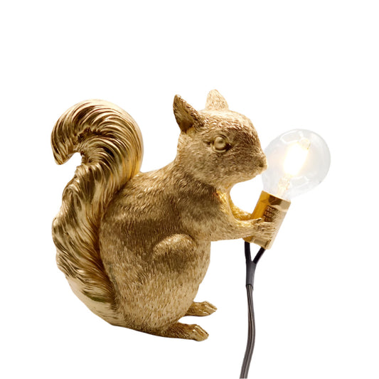 Squirrel LED Table Lamp with Soft Warm Light – Cute Design for Kids' Rooms 0