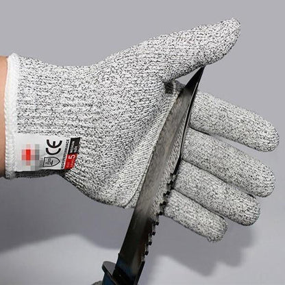 Stainless Steel Cut-Resistant Safety Gloves for Kitchen and Woodworking 0