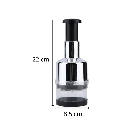 Stainless Steel Garlic Chopper with Ergonomic Design – Efficient Vegetable Cutter for Quick Meal Prep 6
