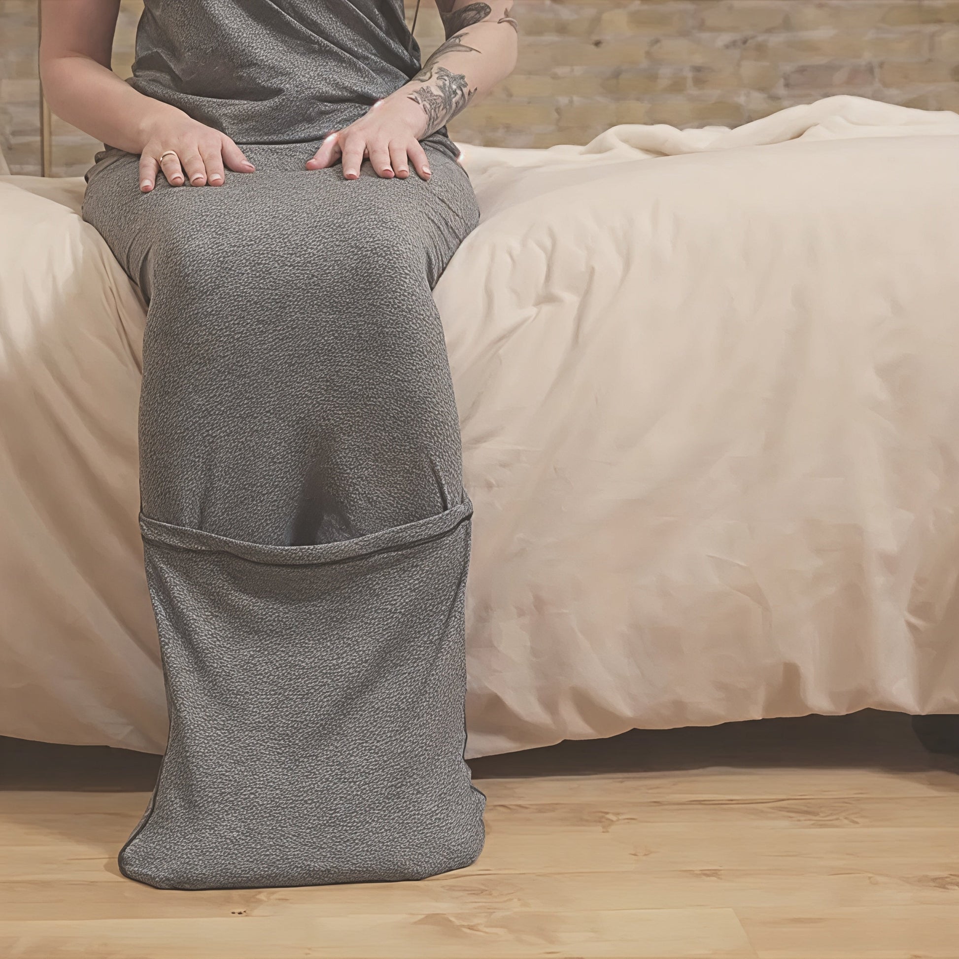 Stretch Compression Sleep Wrap Blanket for Adults and Kids – Breathable Swaddle for Restful Sleep 3