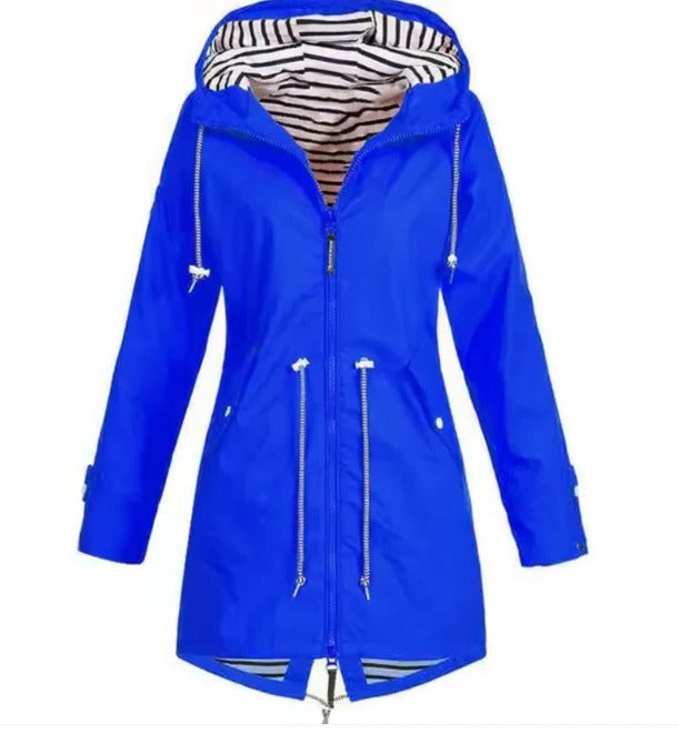 Stylish Waterproof Jacket with Hood for Women – Lightweight and Comfortable Design 5
