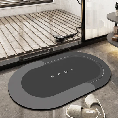 Super Absorbent Non-Slip Floor Mat for Home – Quick Drying Bathroom and Kitchen Mat 2