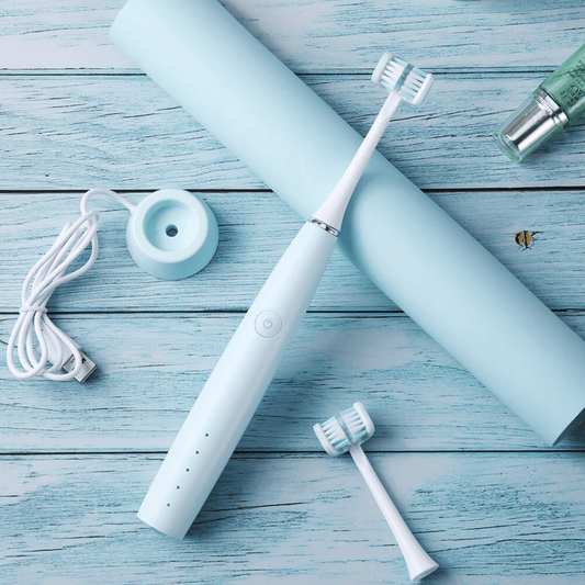 TRUZENIC 3-Sided Electric Toothbrush with Ultrasonic Cleaning