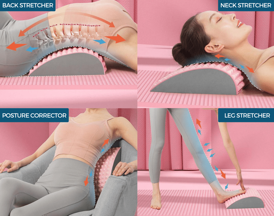 TRUZENIC Back Stretcher for Posture Support 