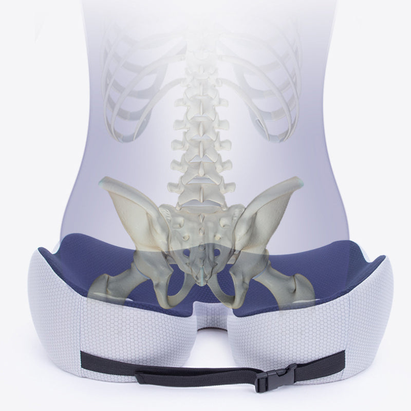 TRUZENIC Ergonomic Memory Foam Seat Cushion