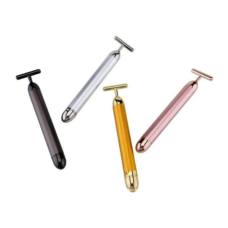 Facial Massage Roller – Electric Waterproof Vibrating Beauty Tool for Daily Face Care and Relaxation-TRUZENIC