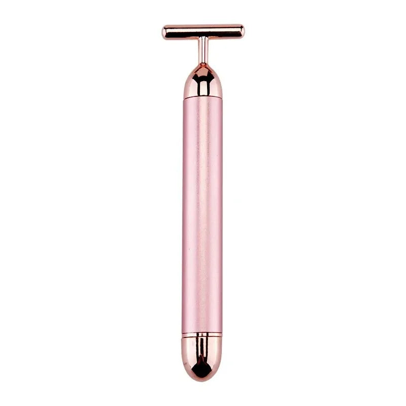 Facial Massage Roller – Electric Waterproof Vibrating Beauty Tool for Daily Face Care and Relaxation-TRUZENIC
