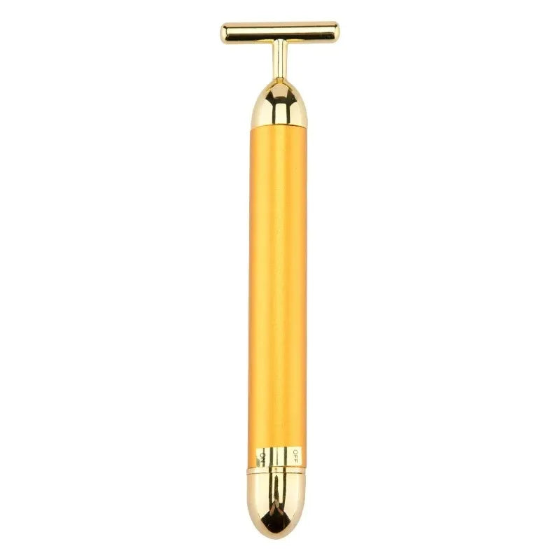 Facial Massage Roller – Electric Waterproof Vibrating Beauty Tool for Daily Face Care and Relaxation-TRUZENIC
