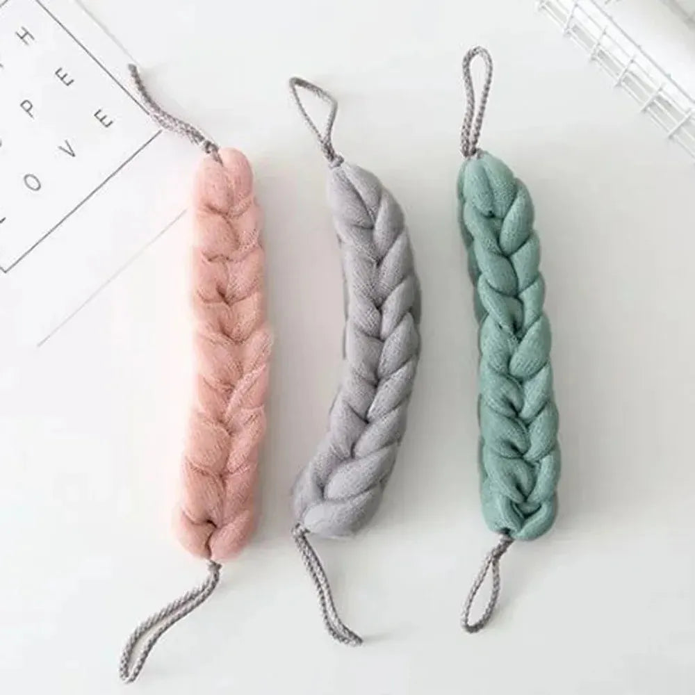 TRUZENIC Flower Mesh Back Scrubber Strap