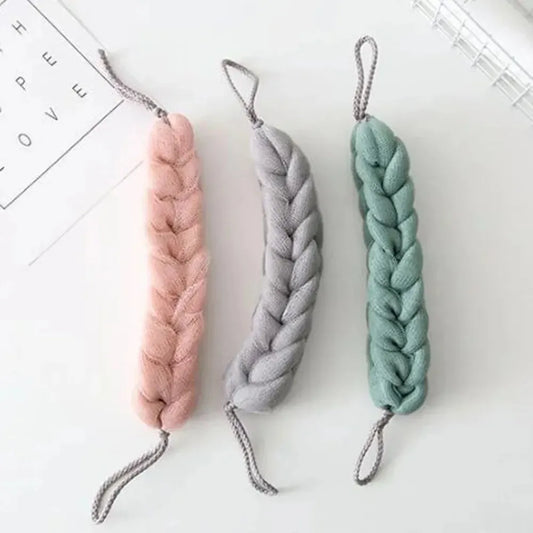 TRUZENIC Flower Mesh Back Scrubber Strap