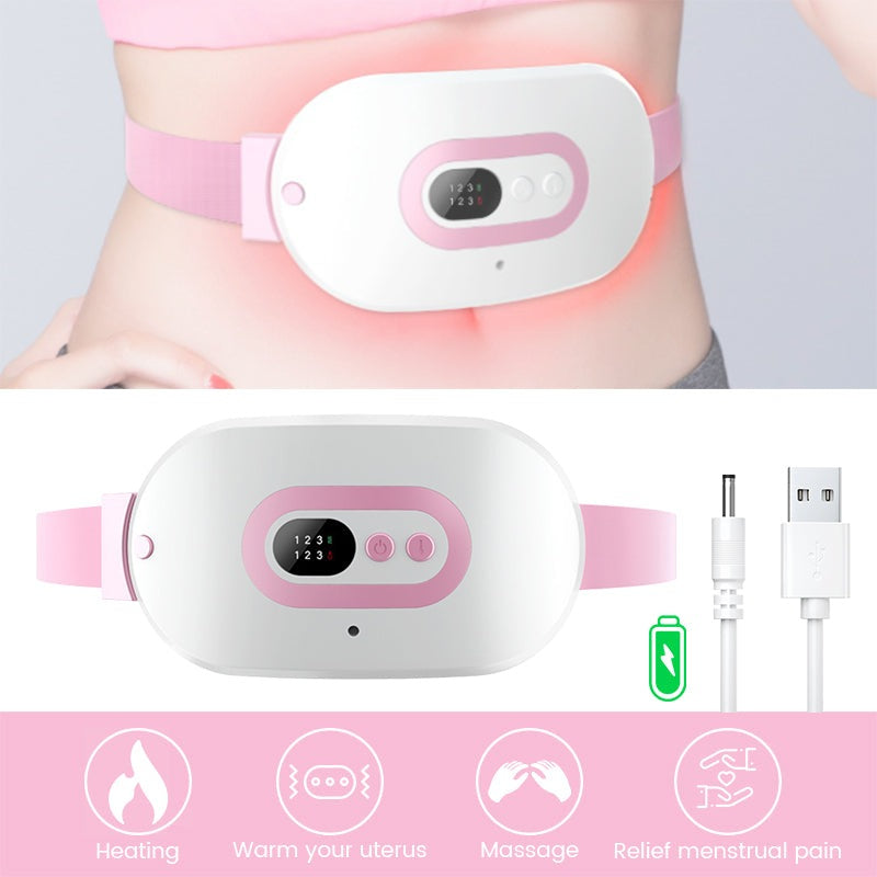 TRUZENIC Heated Vibrating Massager for Period Comfort