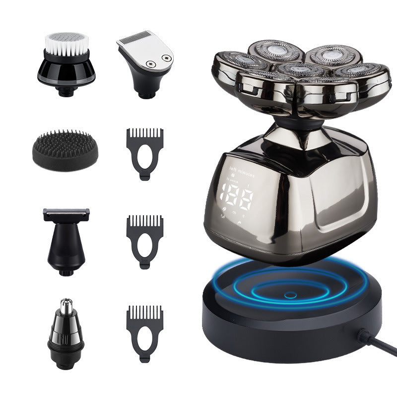 TRUZENIC Men's Electric Waterproof Head Shaver