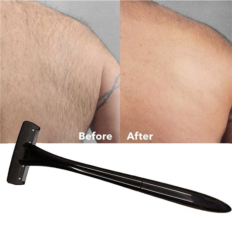TRUZENIC Portable Back Shaver for Men