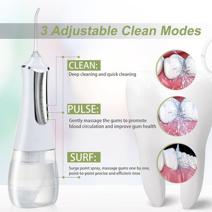 TRUZENIC Portable Dental Water Flosser 