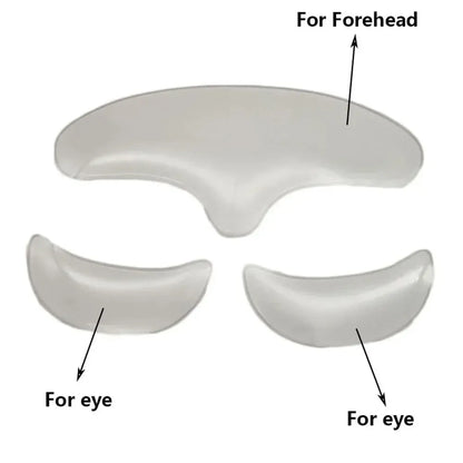 TRUZENIC Reusable Silicone Forehead & Face Pads