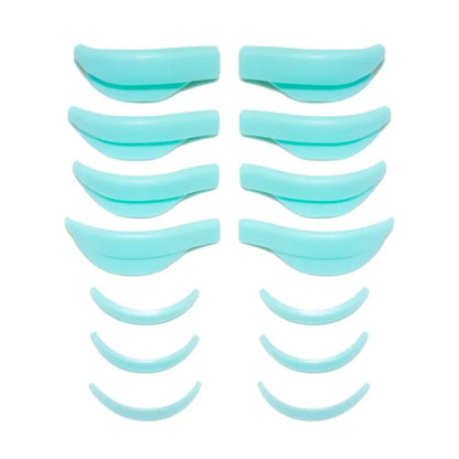 TRUZENIC Reusable Silicone Lash Lift Pads – 7 Pairs Eyelash Perming Shields