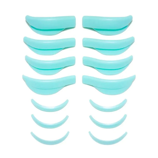 TRUZENIC Reusable Silicone Lash Lift Pads – 7 Pairs Eyelash Perming Shields