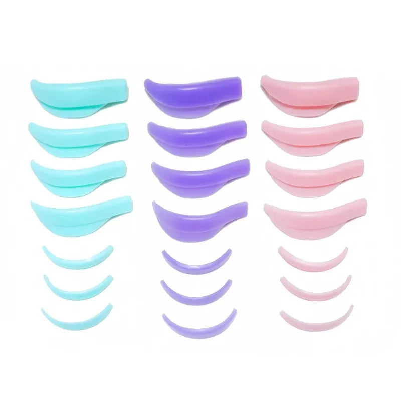 TRUZENIC Reusable Silicone Lash Lift Pads – 7 Pairs Eyelash Perming Shields