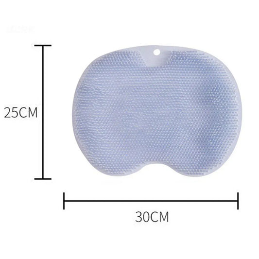 TRUZENIC Silicone Foot Scrubbing Shower Mat – Non-Slip Exfoliating Pad