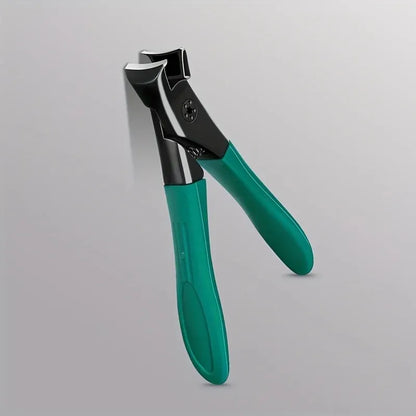 Stainless Steel Nail Clippers – Durable Gray Trimmer for Thick Nails, Ideal for Home and Personal Use-TRUZENIC