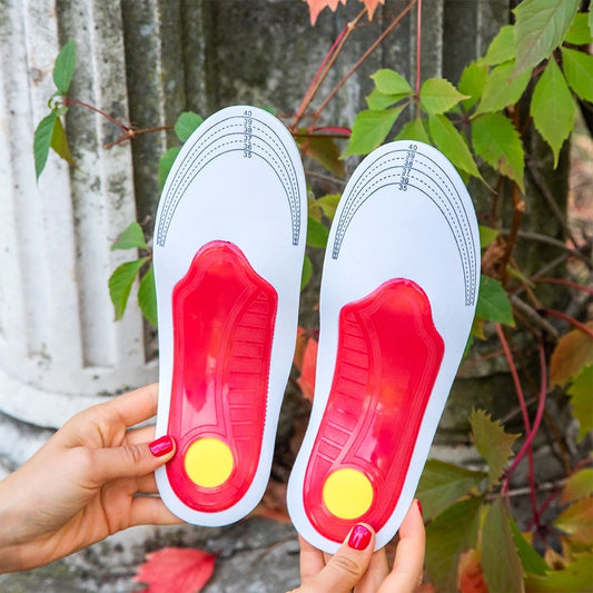 TRUZENIC Supportive Flat Foot Insoles for All-Day Comfort