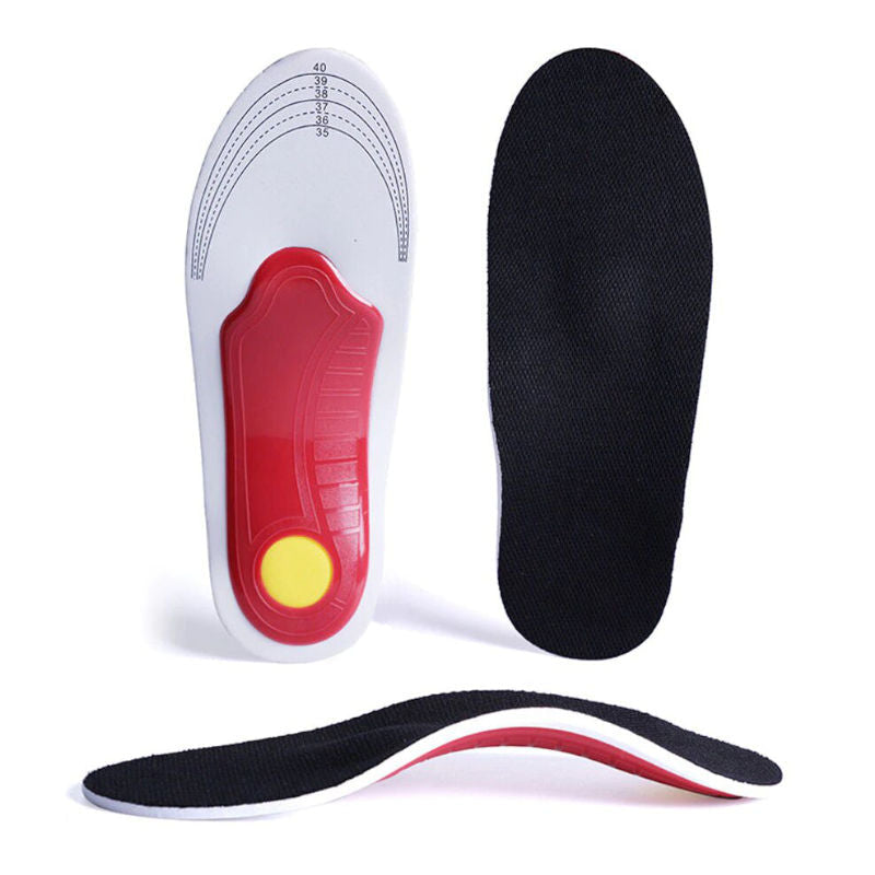 TRUZENIC Supportive Flat Foot Insoles for All-Day Comfort
