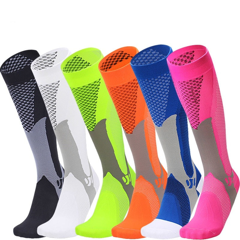 TRUZENIC Unisex Sports Compression Socks for Legs and Calves