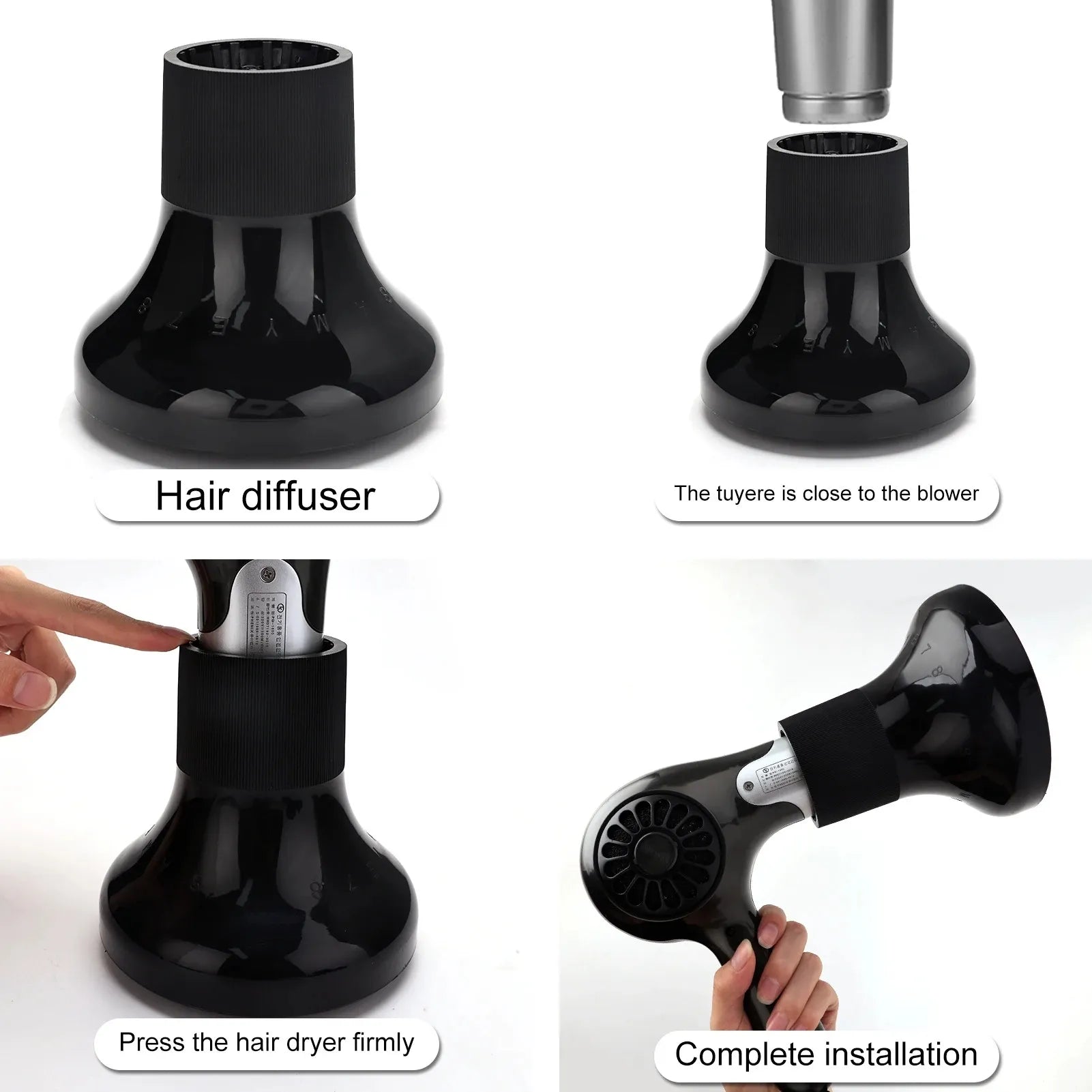 TRUZENIC Universal Hair Dryer Diffuser