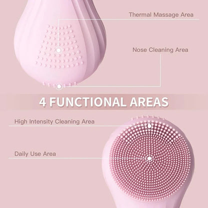 TRUZENIC Waterproof Facial Cleansing Brush