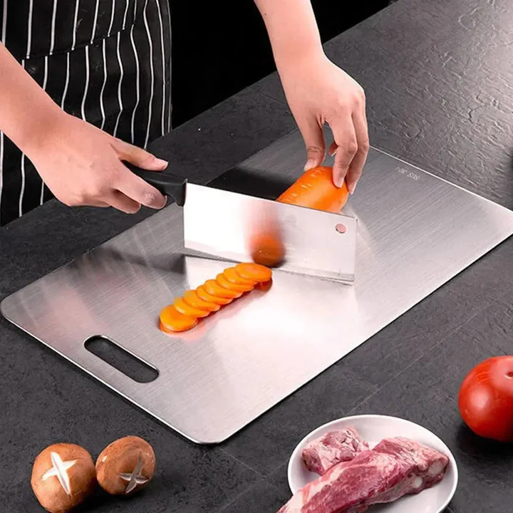 Titanium Cutting Board – Durable Double-Sided Design, Lightweight and Easy to Clean for Safe Food Preparation 3