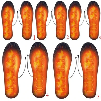 USB Heated Insoles for Foot Warming – Carbon Fiber Heating Pads for Winter Sports 6